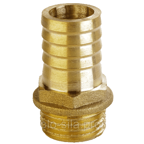 Штуцер для шланга 20мм із зовнішньою різьбою Ду 15 (ID#1851208279 ...