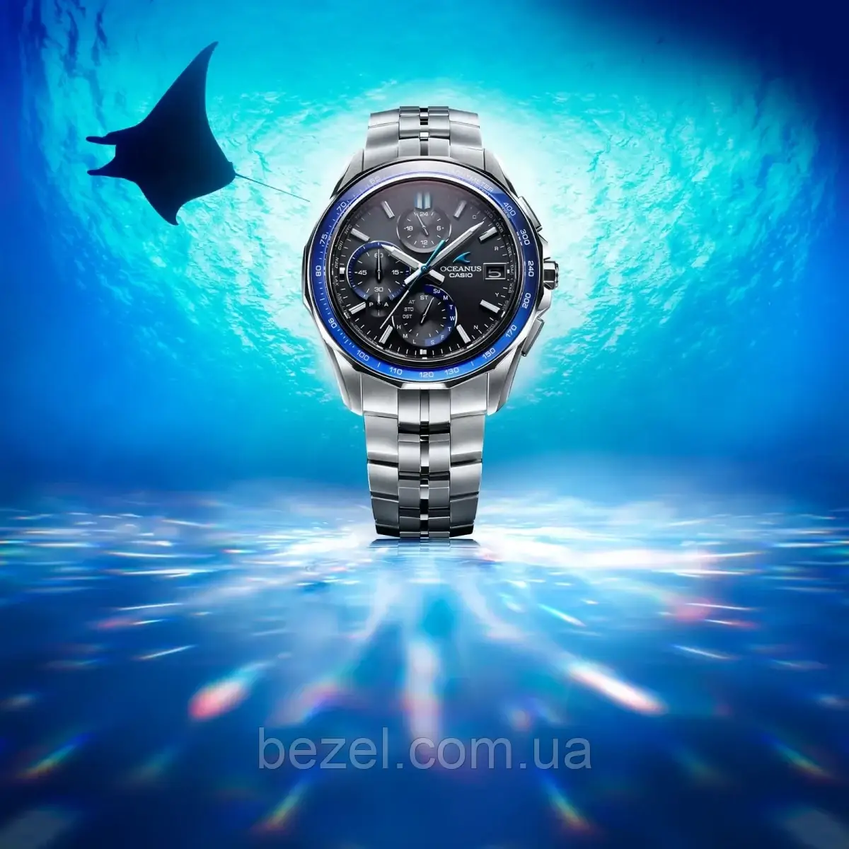 Чоловічі годинники Casio Oceanus Manta OCW-S7000-1A