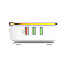 Адаптер мережевий Ldnio A6704, 6USB, QC3.0, 7A, 35W, білий, фото 3