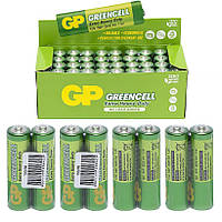 Солевая пальчиковая батарейка GP Greencell 15G-S2 R6 AA в упаковке 40 шт