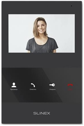 Відеодомофон Slinex SQ-04M, TFT 4.3", детектор руху, чорний