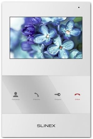 Відеодомофон Slinex SQ-04, TFT 4.3", білий