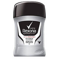 Мужской твердый дезодорант-антиперспирант Rexona Men Active Protection+ Invisible 50 мл