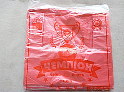 Пакет поліетиленовий майка 24*42 см 12 мкм "Чемпіон"