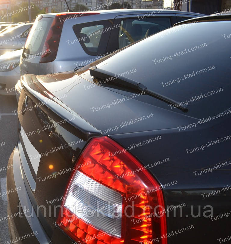 Лип спойлер Skoda Octavia A5 (спойлер на багажник Шкода Октавія А5), фото 1