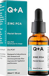 Сироватка для обличчя з цинком Q + A Zinc PCA Facial Serum 30ml