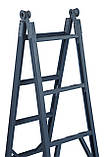 Драбини-Стрем'янки розкладні 5/2,5 м, фото 2