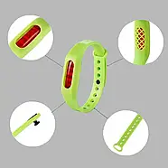 Силіконовий браслет від комарів та комах UTM з капсулою Різні кольори, фото 6