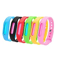 Силіконовий браслет від комарів та комах UTM з капсулою Різні кольори, фото 2
