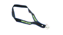 Шнурок на шию для ключів із карабіном "Mercedes"