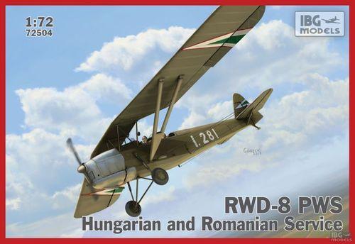 Пластикова модель 1/72 IBG 72504 польський мілтак RWD-8 PWS Hungarian and Romanian Service