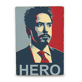 Дерев'яний Постер Hero