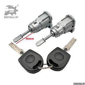 Cерцевина замка дверей Golf 4 Volkswagen 604837167 604837168 1U0837167A 1U0837168A ліва права