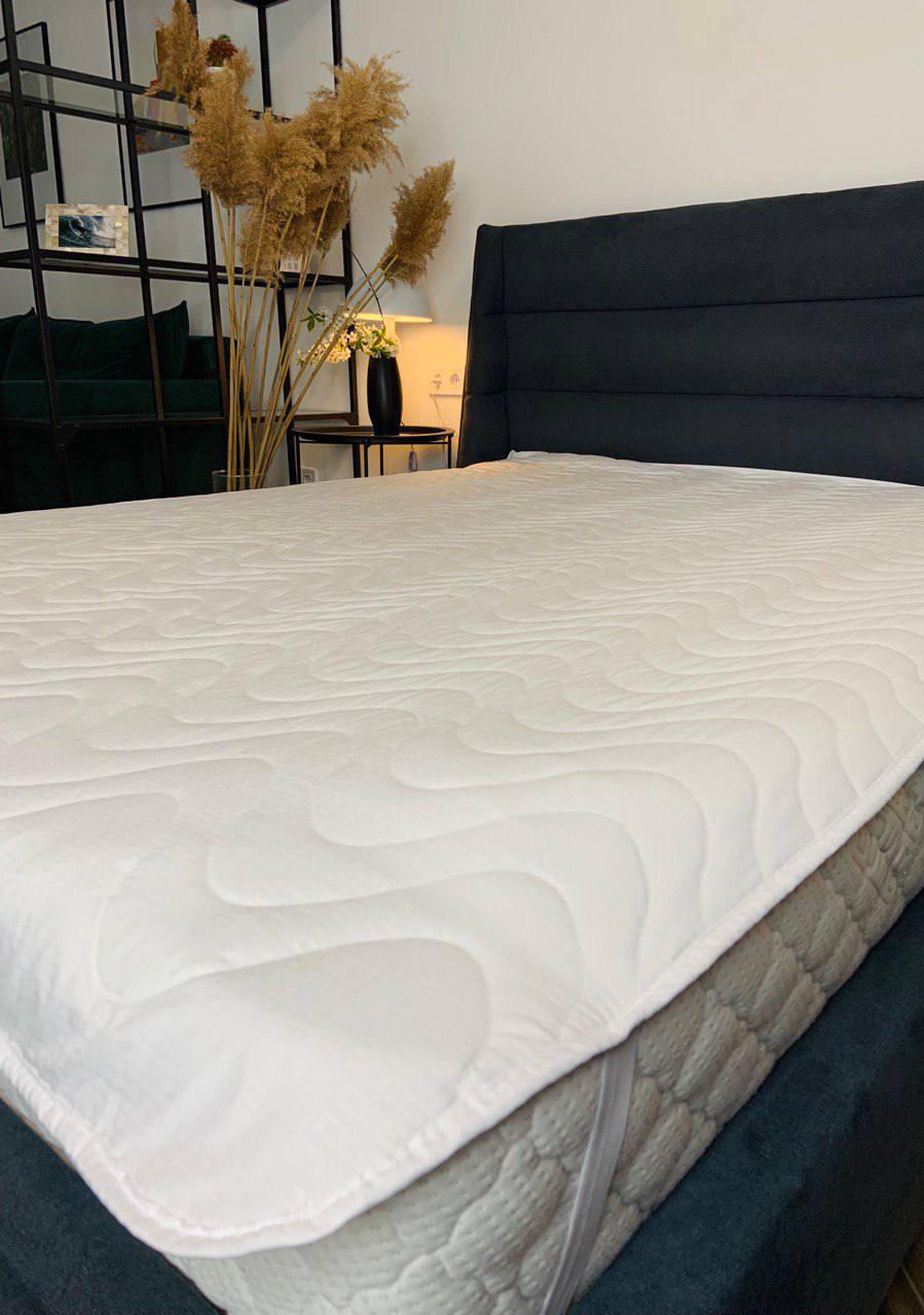 Наматрацник з поліефірного волокна на резинці Розмір 80х200, фото 1