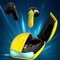 Tomahawk Scissors Бездротова стерео гарнітура з низькою затримкою Bluetooth жовтий Хіт продажу!