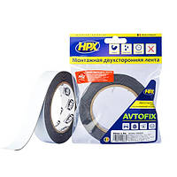 Двухсторонняя лента HPX AUTOFIX MSE, 25мм x 5м, черная