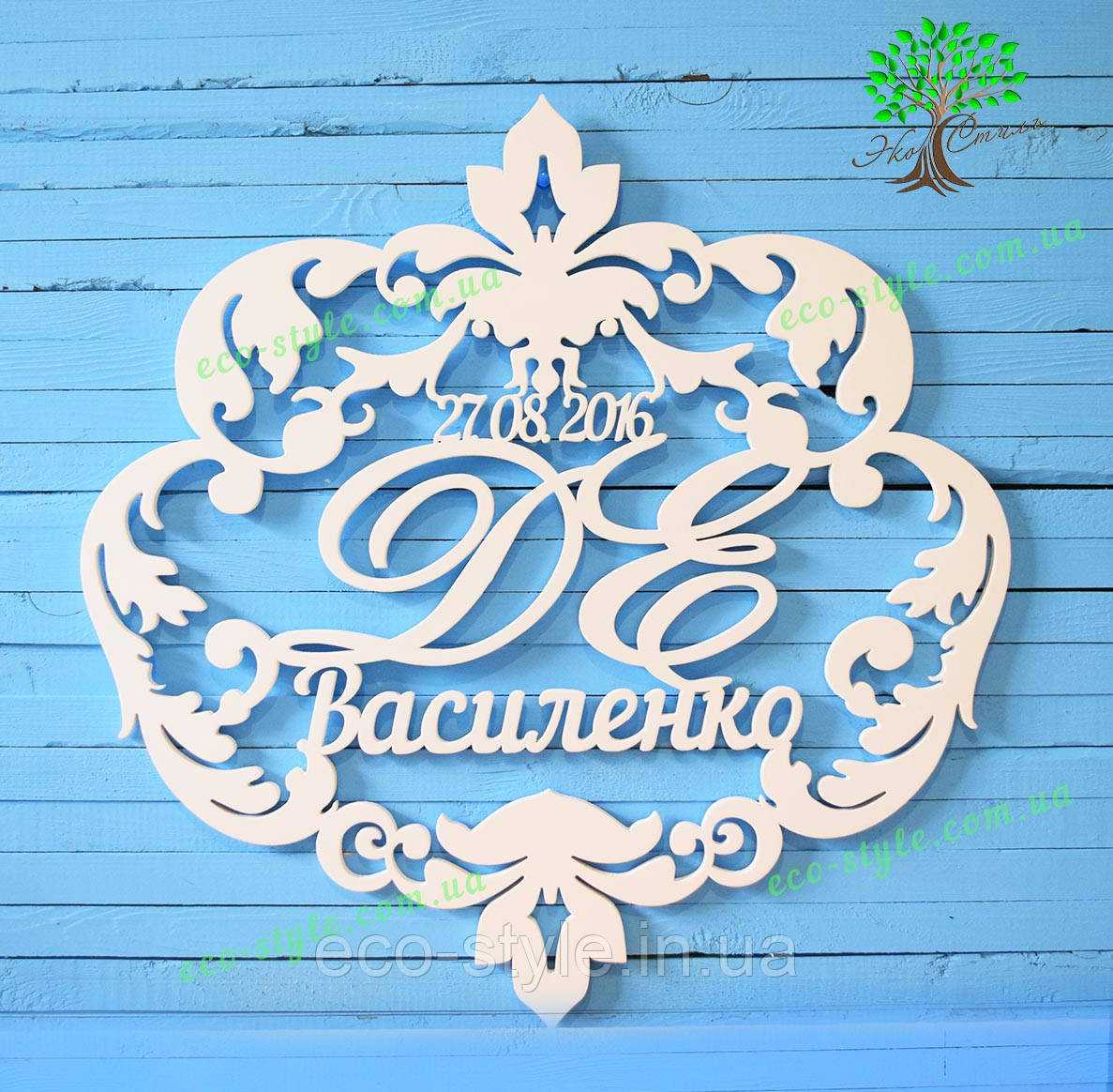 Монограма на весілля, вензель, герб весільний, фото 1