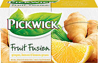 Чай фруктово-травяной Pickwick Fruit Fusion Ginger, Lemon & Lemon grass в пакетиках 20 шт 40 г