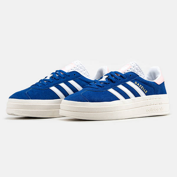 Adidas Gazelle Bold Platform Blue White Pink rykav ua 1851284375