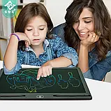 Планшет для малювання із кольоровим LCD екраном 16" Чорний, фото 3
