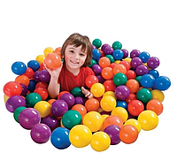 Набор шариков шаров для сухого бассейна, детский набор мячей для бассейна для игр в бассейне 100 шт Intex