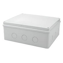 Розподільна коробка 300x250x120 ТАКЕЛ IP65 Без сальники