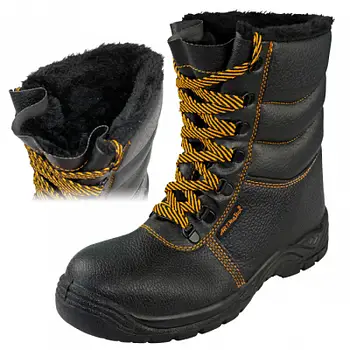 Берци робочі утеплені з металевим носком, зимове спецвзуття з хутром Artmaster BW OC