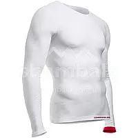 Футболка с длинным рукавом Compressport On / Off Multisport Shirt LS, White, XS (TSON-LS00-T0)