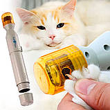 Триммер кігтерез Pedi Paws електричний кусачки для кігтів собак і котів когтерізка для тварин, фото 5