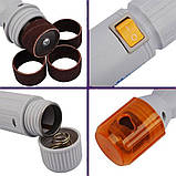 Триммер кігтерез Pedi Paws електричний кусачки для кігтів собак і котів когтерізка для тварин, фото 6