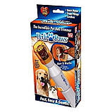 Триммер кігтерез Pedi Paws електричний кусачки для кігтів собак і котів когтерізка для тварин, фото 8
