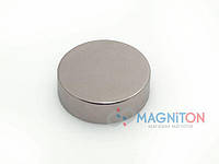 Неодимовый магнит, диск 25х8 мм N38