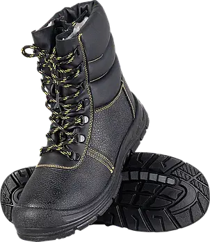 Спецвзуття зимове утеплене з хутром берци робочі без металевого носка REIS TWO-OB