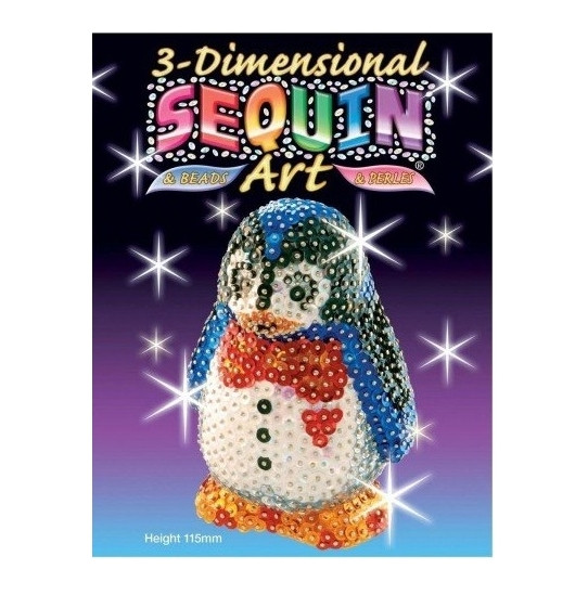 Дитячий набір для творчості Sequin Art SA0503 3D Пінгвін від 8 років