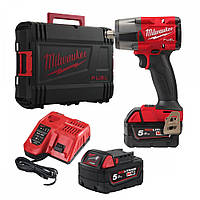 Аккумуляторный ударный гайковерт MILWAUKEE M18 FMTIW2F12-502X беcщёточный