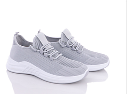 Кросівки модні сірі жіночі, текстиль, весна, літо, повсякденні, розмір 36-41