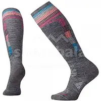 Носки женские Smartwool PhD Ski Light Elite Pattern Medium Gray, р.M (SW 15016.052-M)