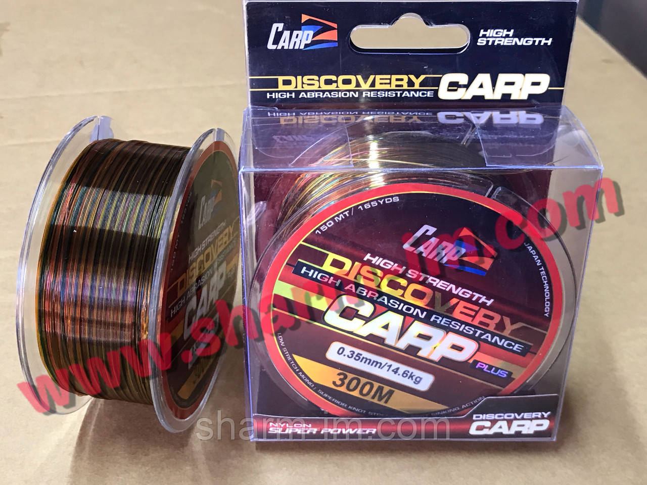 Волосінь Eclipse Discovery Carp Multicolor 300 м 0,35 мм/14,6 кг