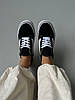 Жіночі кеди Vans Old Skool Platform Premium Взуття Ванси чорно-білі на високій платформі текстиль, фото 9