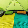 Складаний килимок туристичний з алюмінієвим покриттям Naturehike IXPE Updated 2019 18 мм Yellow, каремат у намет, фото 8