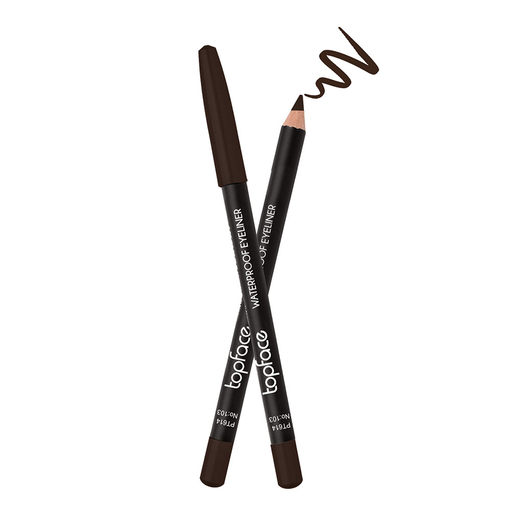 Олівець-кайал для очей TopFace "Waterproof Eyeliner" 103