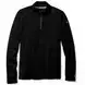 Термофутболка мужская Smartwool Merino 150 Baselayer 1/4 Zip Black, р.L (SW 14070.001-L)