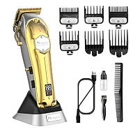 Машинка для стрижки Surker Cordless Gold Turbo (SK-1615-GO), фото 7