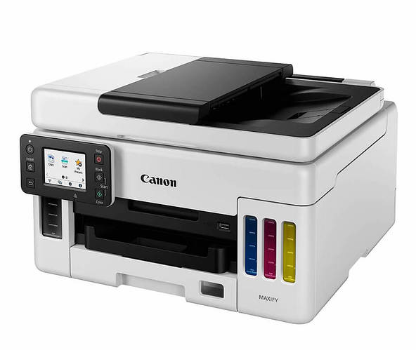 Скидання памперса в Canon MAXIFY GX6060