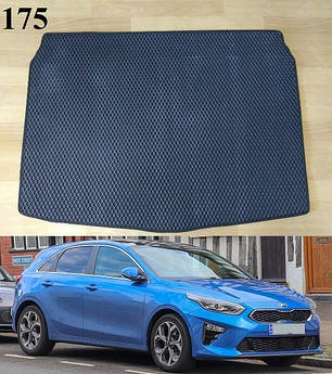 Килимок ЕВА в багажник Kia Ceed 3 '18-, хетчбек, фото 1