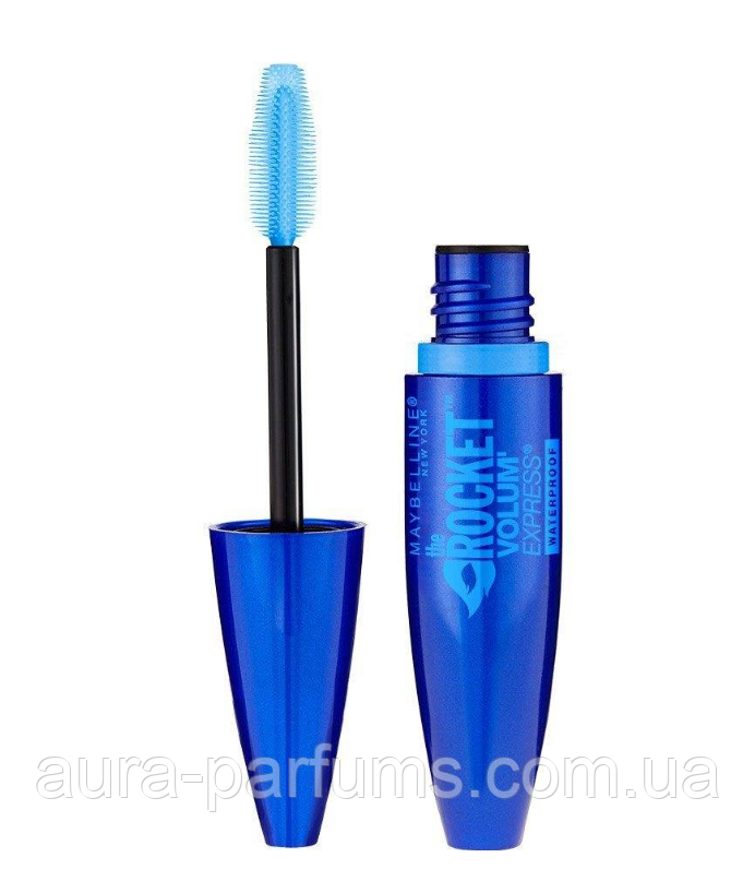 Туш для вій Maybelline New York Volum Express The Rocket Waterproof Very Black