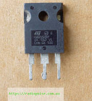 IGBT-транзистор GW60V60DF ( STGW60V60DF , GW60V60DLF ) оригинал демонтаж, TO-247(замена для HGTG20N60B3D )