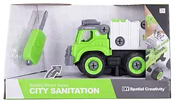 Конструктор DIY SPATIAL CREATIVITY Сміттєвоз LM8041-SZ-1