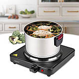 Дискова електроплита одноконфоркова настільна Maestro MR-772-1 1500 Вт Настільна електроплита компактна, фото 4