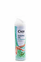 Гель для гоління для жінок Ніжність з Алое Вера Cien Shaving Gel Sensitive 200 мл